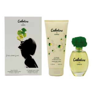 Parfums Gres Cabotine 3 piece Eau de Toilette for Women – 3 piece gift set