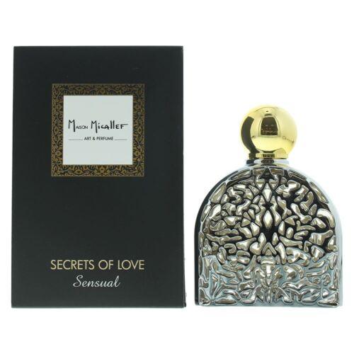 Parfums M Micallef M. Micallef Secrets of Love Sensual Eau de Parfum for Unisex – 2.5 oz