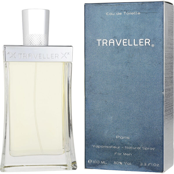 Paris Bleu Traveller Eau de Toilette for Men – 3.3 oz