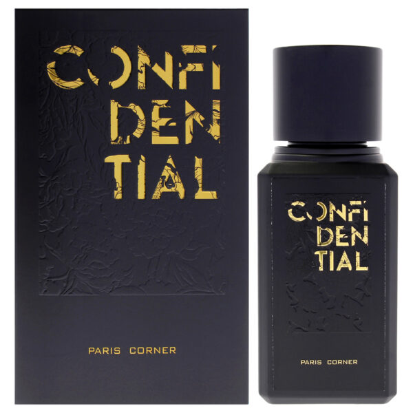 Paris Corner Confidential Eau de Parfum for Unisex – 3.4 oz