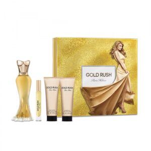 Paris Hilton Gold Rush 4 piece Eau de Parfum for Women – 4 piece gift set