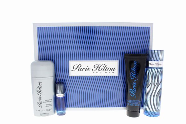 Paris Hilton Paris Hilton , 4 piece v2 Eau de Toilette for Men – 4 piece gift set - v2