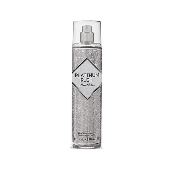 Paris Hilton Platinum Rush Mist for Women – 8 oz