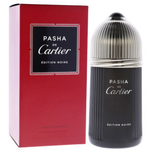Pasha de Cartier Edition Noire Eau de Toilette for Men – 3.3 oz