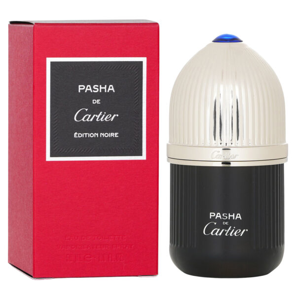 Pasha de Cartier Edition Noire Eau de Toilette for Men – 1.6 oz