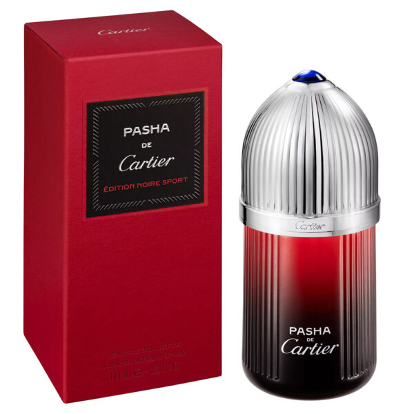 Pasha de Cartier Edition Noire Sport Eau de Toilette for Men – 3.3 oz