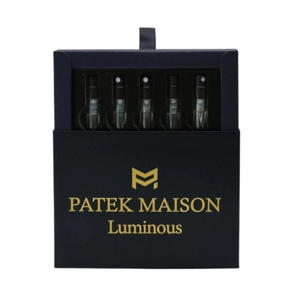 Patek Maison Luminous Discovery Eau de Parfum for Unisex – 5 piece discovery set