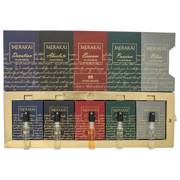 Patek Maison Merakai Exclusive Discovery Eau de Parfum for Men – 5 piece discovery set