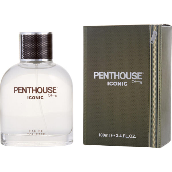 Penthouse Iconic Eau de Toilette for Men – 3.4 oz