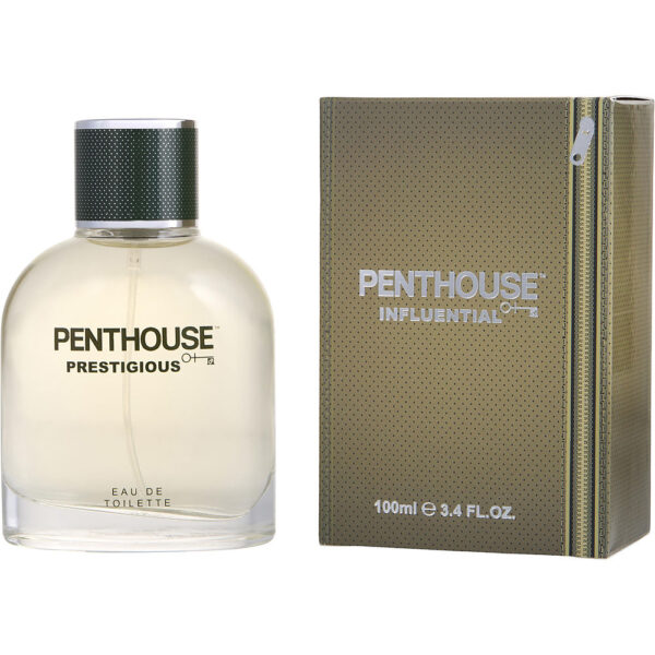 Penthouse Influential Eau de Toilette for Men – 3.4 oz