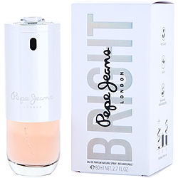 Pepe Jeans Bright by Pepe Jeans London EAU DE PARFUM REFILLABLE SPRAY 2.7 OZ for WOMEN