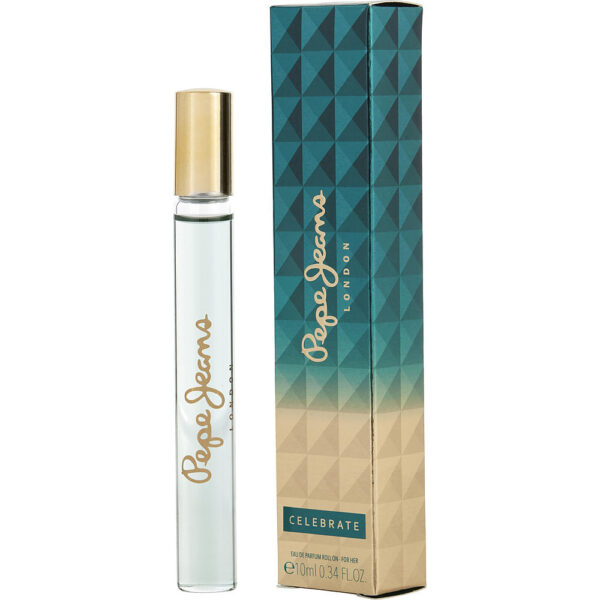 Pepe Jeans London Pepe Jeans Celebrate ROLLERBALL Eau de Parfum for Women – 0.33 oz