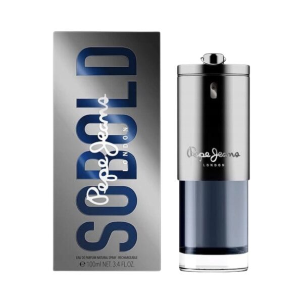 Pepe Jeans London So Bold Eau de Parfum for Men – 3.4 oz