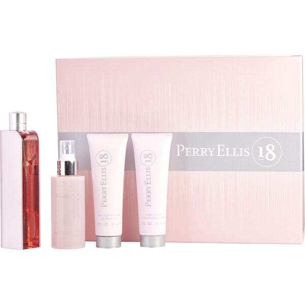 Perry Ellis 18 Women's Eau de Parfum & Body Care Set