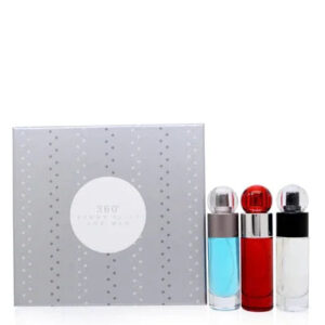 Perry Ellis 360 Eau de Toilette for Men – 3 piece gift set