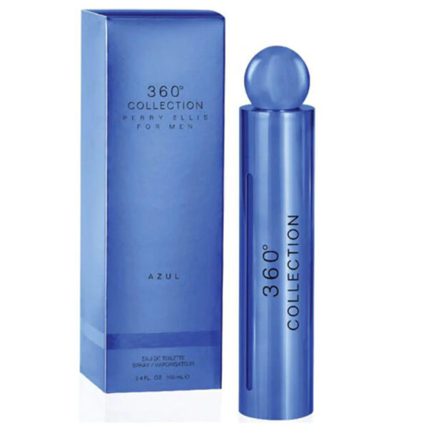 Perry Ellis 360 Collection Magnetic Blue Eau de Toilette for Men – 3.4 oz
