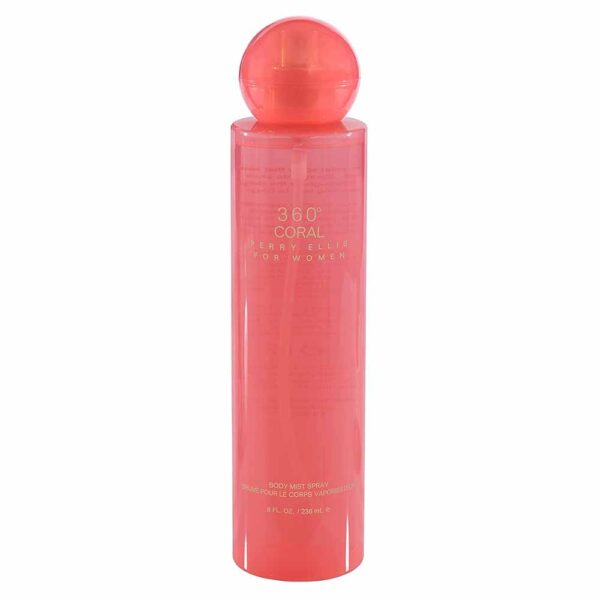 Perry Ellis 360 Coral Body Spray for Women – 8 oz