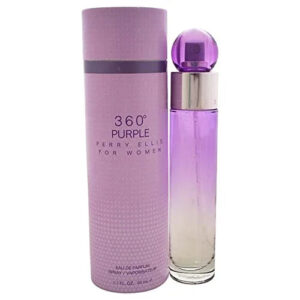 Perry Ellis 360 Purple Eau de Parfum for Women – 1.7 oz