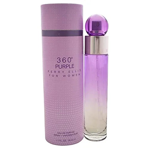 Perry Ellis 360 Purple Eau de Parfum for Women – 1.7 oz