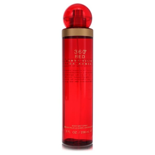 Perry Ellis 360 Red Body Spray for Women – 8 oz