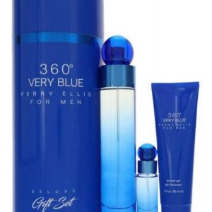 Perry Ellis 360 Very Blue for Men Gift Set – EDT & Shower Gel