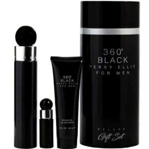 Perry Ellis 361 Collection Noir Eau de Toilette for Men – 3 piece gift set