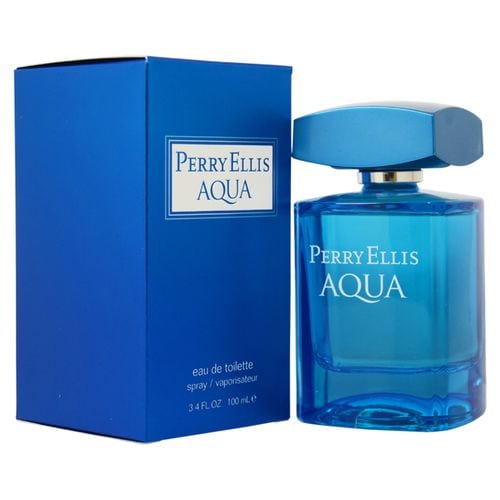 Perry Ellis Aqua Eau de Toilette Spray for Men 3.4 oz