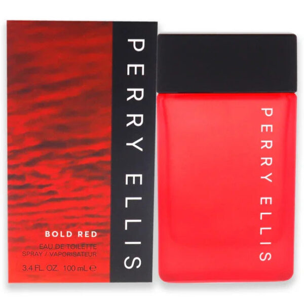 Perry Ellis Bold Red Eau de Toilette for Men – 3.4 oz