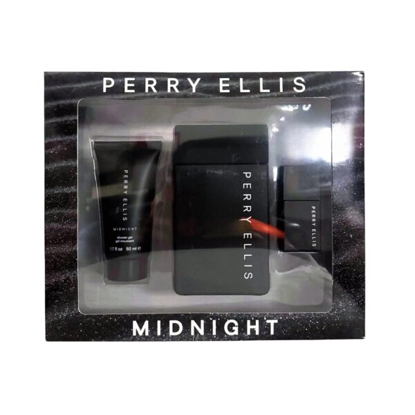 Perry Ellis Midnight for Men Gift Set – EDT & Shower Gel