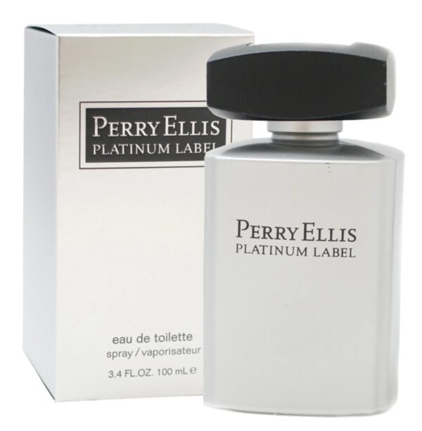 Perry Ellis Platinum Label Eau de Toilette for Men – 3.4 oz