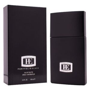 Perry Ellis Portfolio Black Eau de Toilette for Men – 3.4 oz