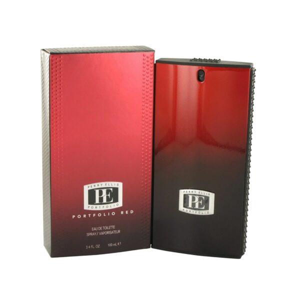 Perry Ellis Portfolio Red Eau de Toilette for Men – 3.4 oz