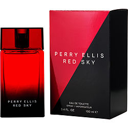 Perry Ellis Red Sky EDT Spray for Men, 3.4 oz