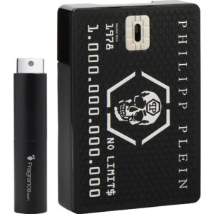 Philipp Plein Parfums Philipp Plein No Limits TRAVEL Eau de Parfum for Men – 0.27 oz