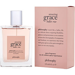 Philosophy Amazing Grace Ballet Rose EDT Spray 4 OZ