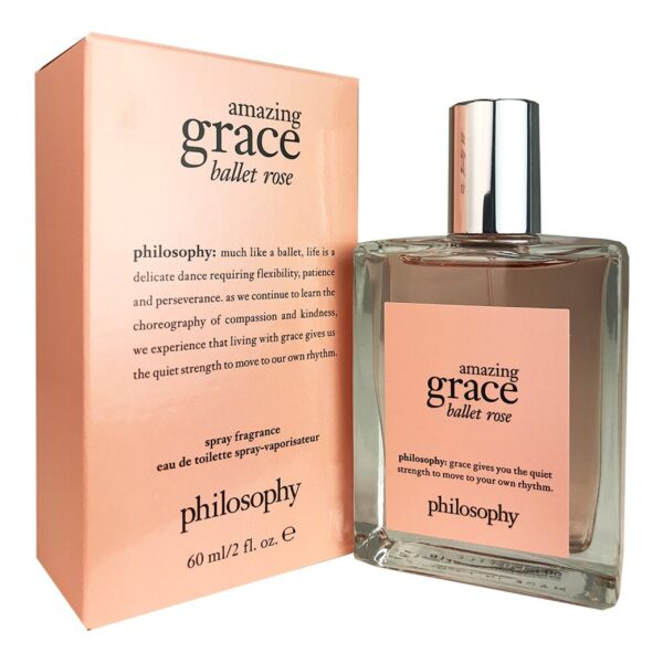 Philosophy Amazing Grace Ballet Rose Eau de Toilette for Women – 2 oz