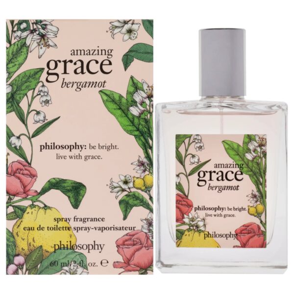 Philosophy Amazing Grace Bergamot Eau de Toilette for Women – 2.0 oz
