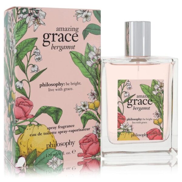Philosophy Amazing Grace Bergamot Eau de Toilette for Women – 4.0 oz