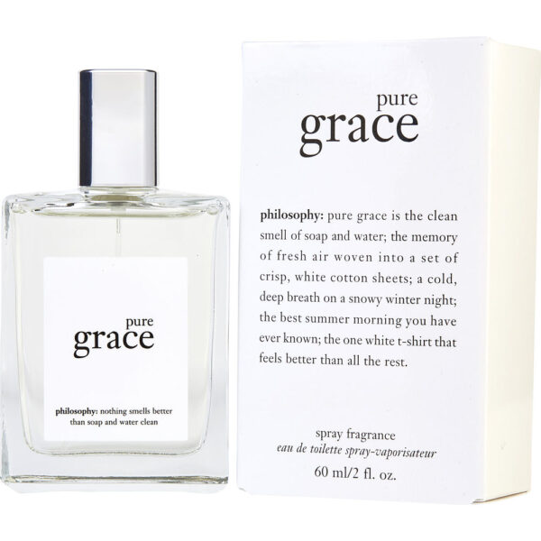 Philosophy Pure Grace Eau de Toilette for Women – 2 oz