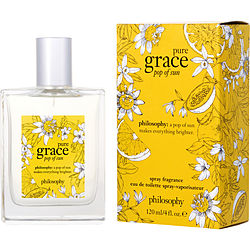 Philosophy Pure Grace Pop Of Sun EDT Spray 4 OZ for Women