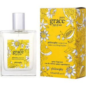 Philosophy Pure Grace Pop Of Sun Eau de Toilette for Women – 4 oz