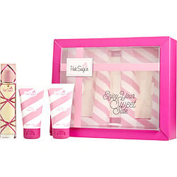 Pink Sugar by Aquolina Women's Fragrance Set – EDT, Body Lotion & Shower Gel