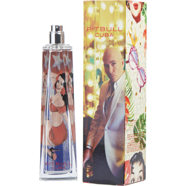 Pitbull Cuba * Eau de Parfum for Unisex – 3.4 oz