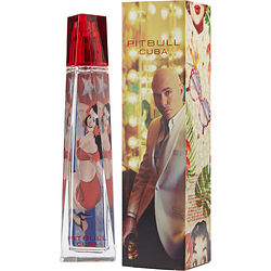 Pitbull Cuba Eau de Parfum Spray for Women - 3.4 oz