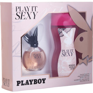 Playboy Play It Sexy EDT Spray & Shower Gel Set for Women