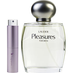 Pleasures by Estee Lauder Men's Cologne Spray Travel Size 0.27 oz
