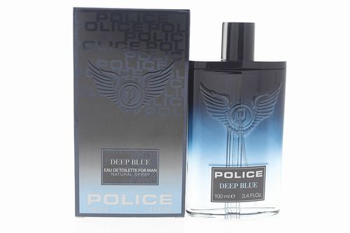 Police Deep Blue Men's Eau de Toilette Spray 3.4 oz