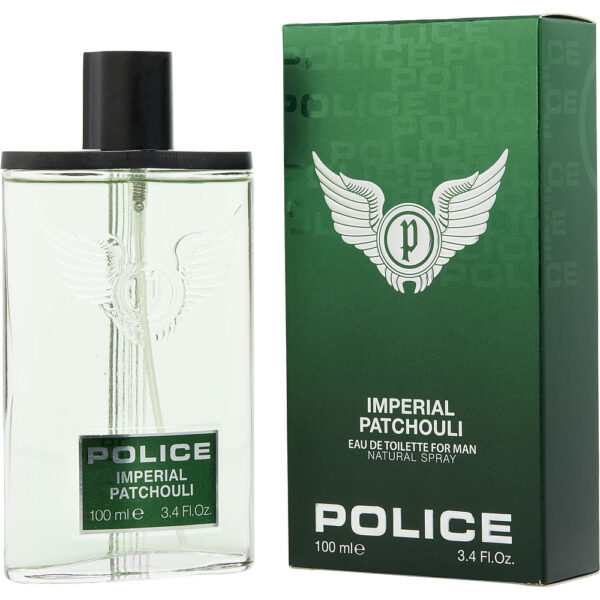 Police Imperial Patchouli Eau de Toilette for Men – 3.4 oz