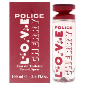 Police Love Cherry Eau de Toilette for Women – 3.4 oz
