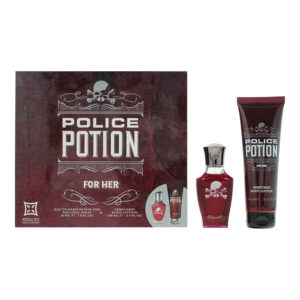 Police Potion by Police Eau de Parfum & Body Lotion Set